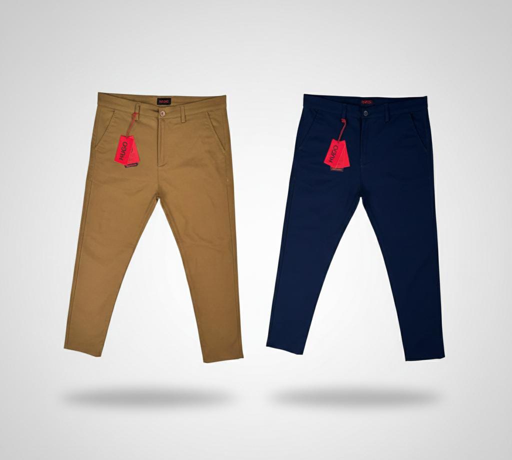 Hogo Boss Twill Pant Khaki Navy Combo